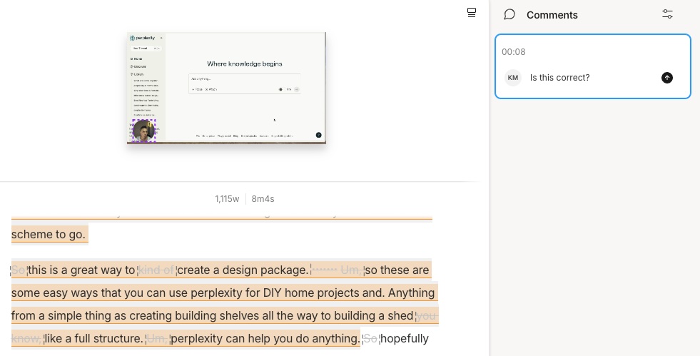 Descript AI Collaboration Tools