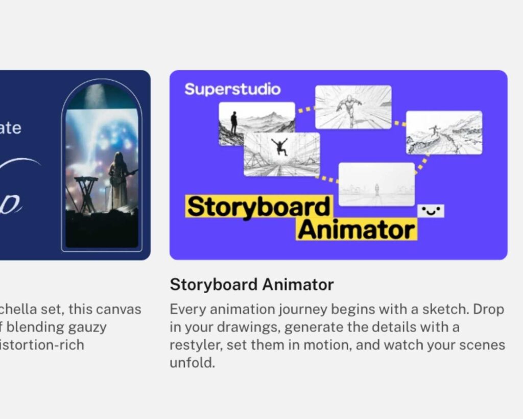 Kaiber AI Storyboard Animator