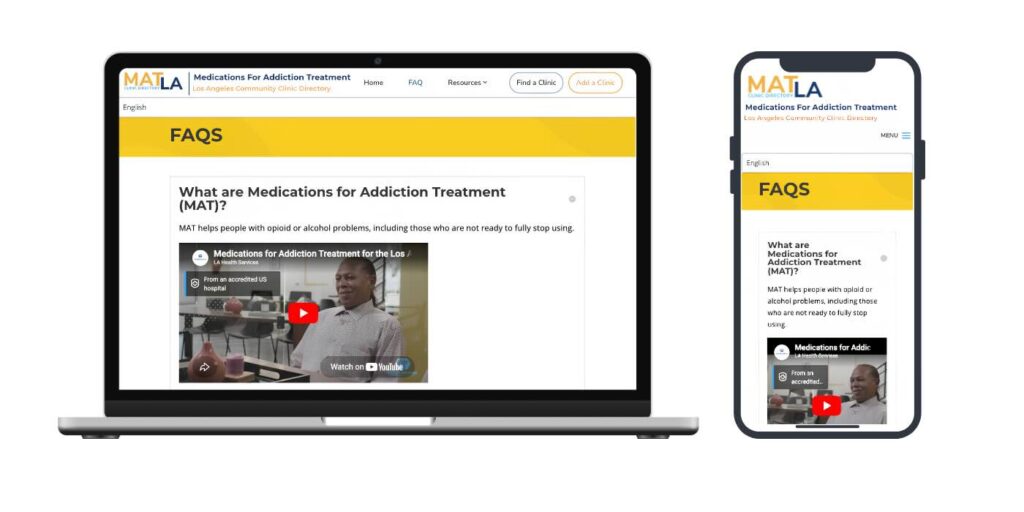 MATLA Website - FAQs